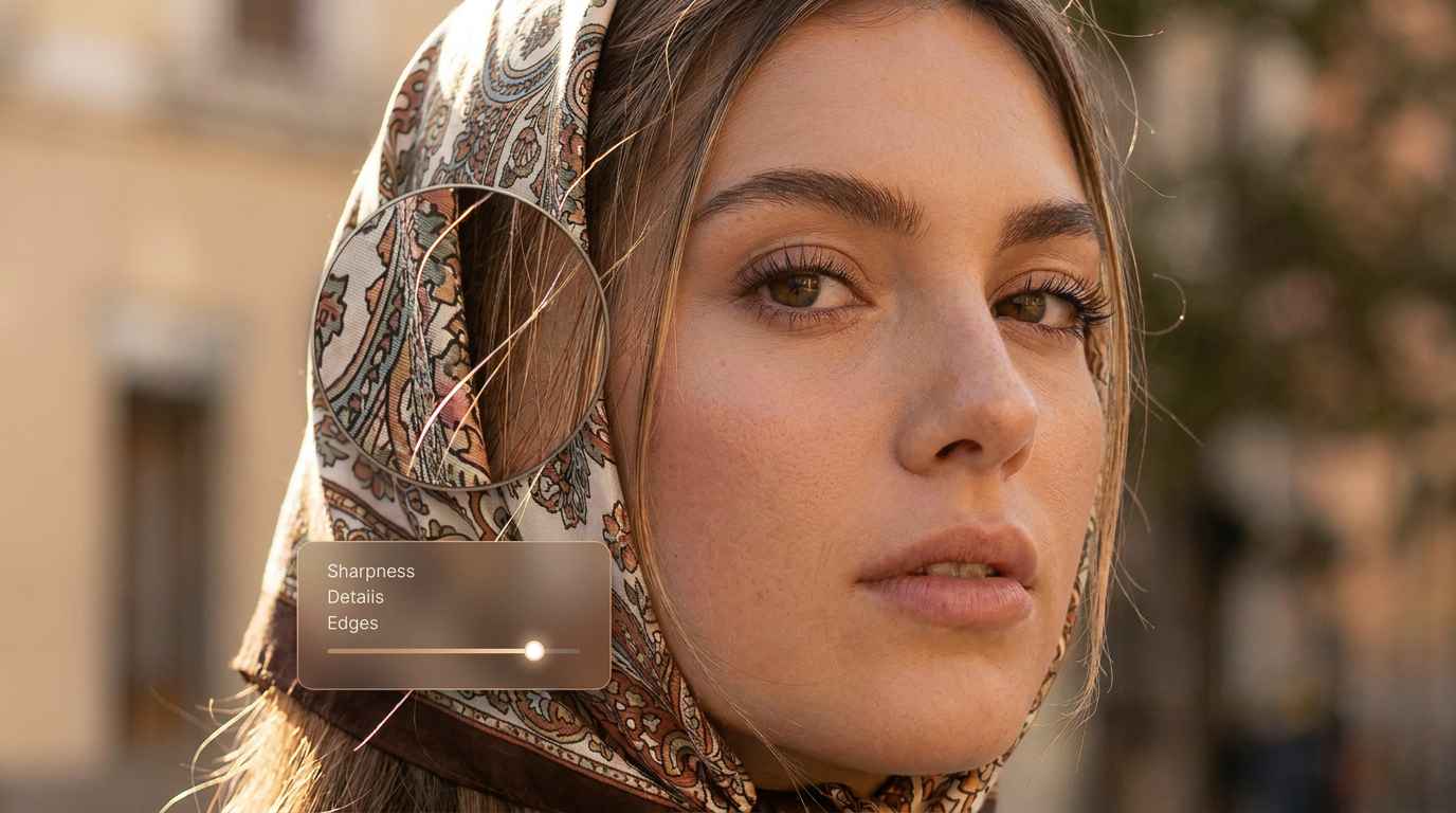 يعمل EzRemove Sharpen Image على شحذ تفاصيل الصورة وحوافها وأنسجتها للحصول على صور أكثر وضوحًا.