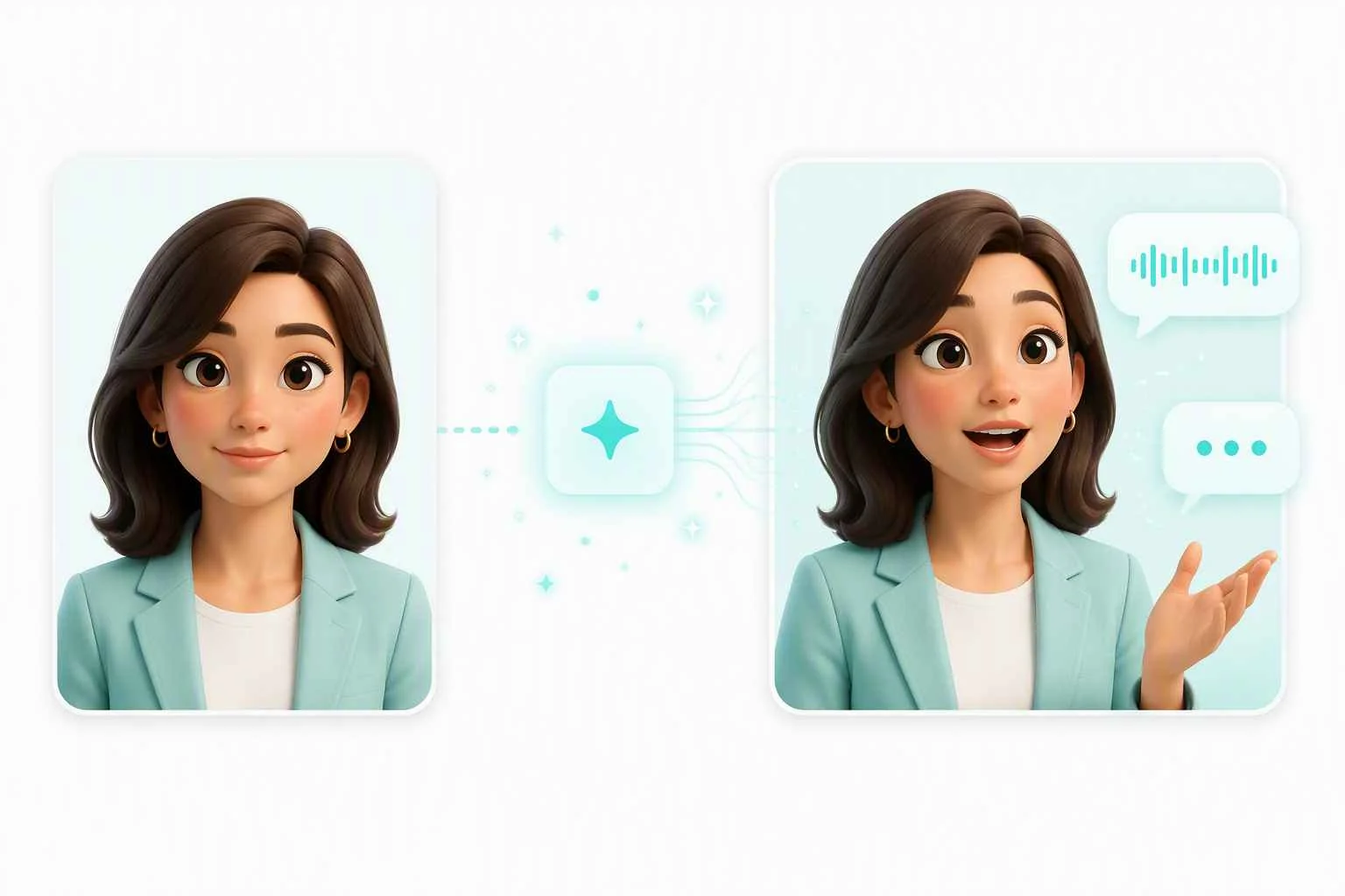 EzRemove turns a single cartoon image into an expressive AI talking cartoon video